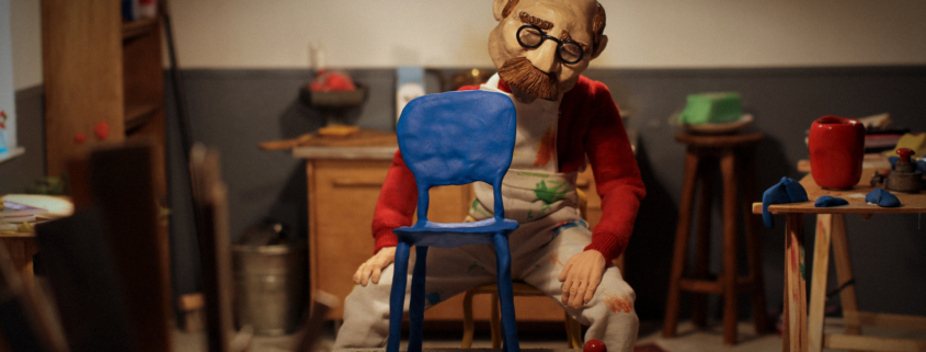 Real to Reel; Craft Film Festival. Still from stop animation 'Clay 2056', Director: Niels Hoebers