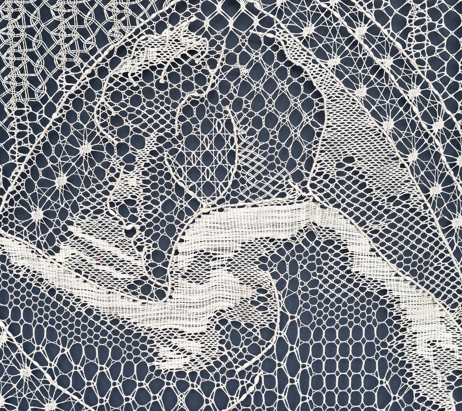 Lace portraiture by Pierre Fouche