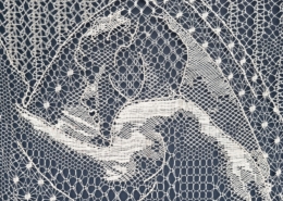Lace portraiture by Pierre Fouche