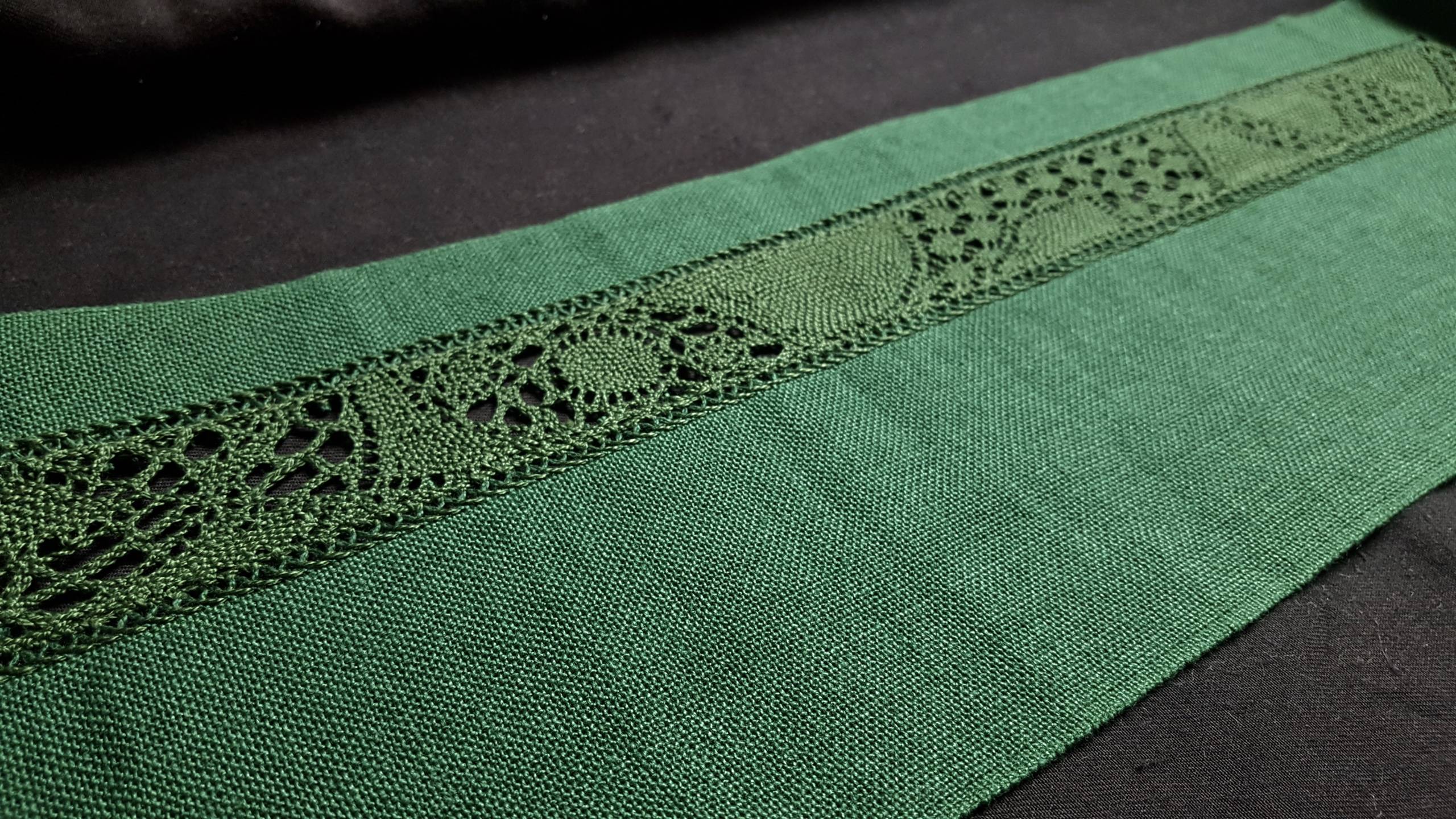 Lace sample by Pierre Fouché