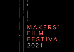 Makers Film Festival in red text on a black background