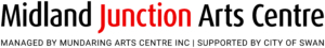 LOGO FOR MIDLAND JUNCTION ARTS CENTRE, MANAGED BY MUNDARING ARTS CENTRE INC, SUPPORTED BY THE CITY OF SWAN
